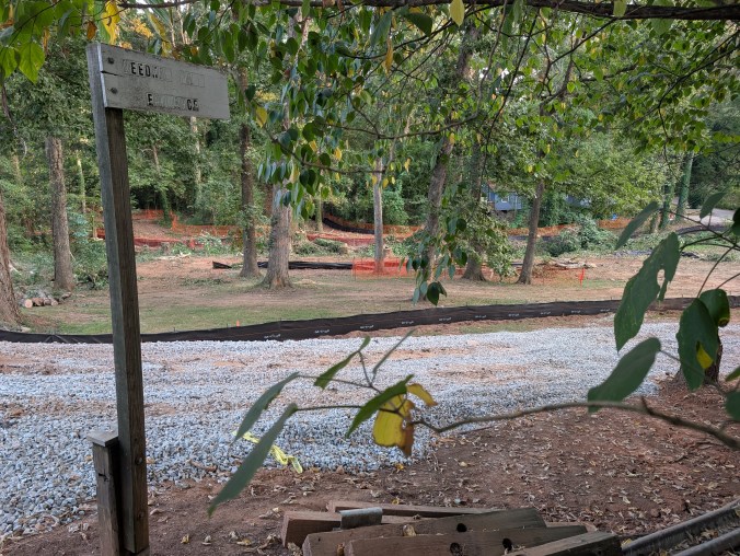 View into the park from the previous entry point